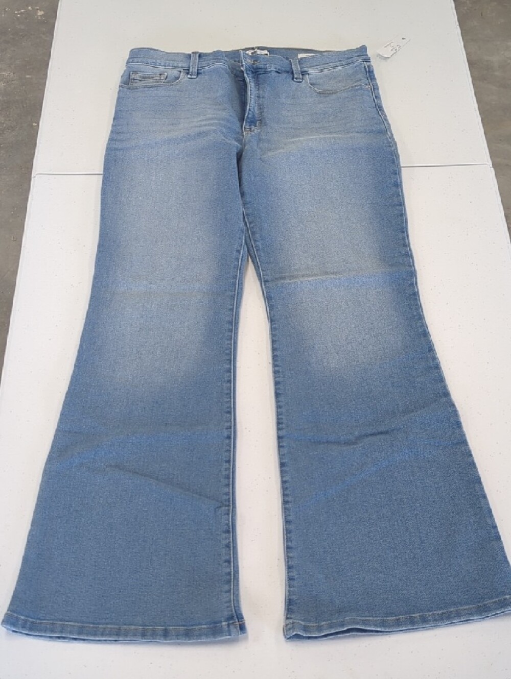 Jessica Simpson Light Blue Flared Jeans - Women's Flare Jean - Picture 6 of 8